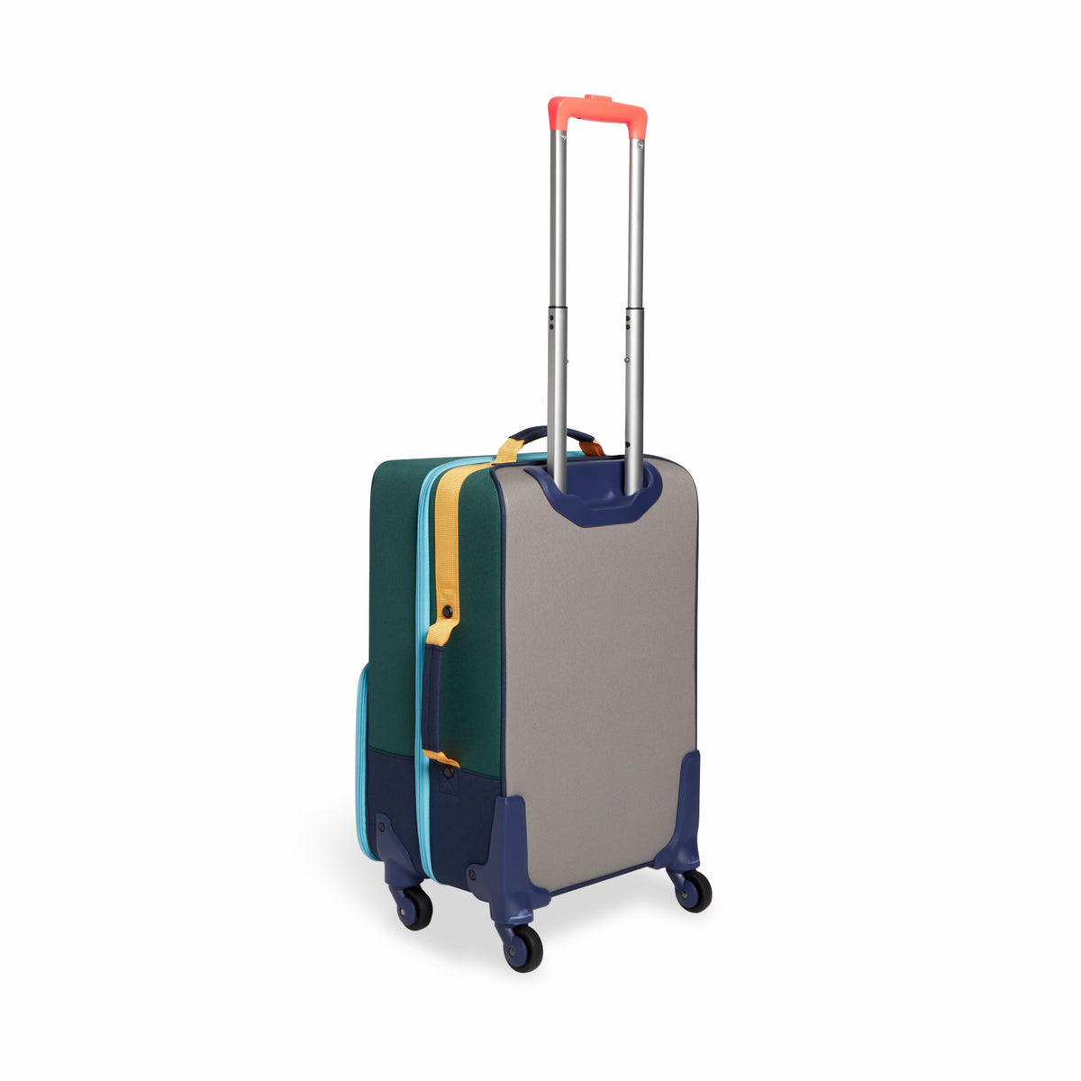 Logan Suitcase Color Block Green/Navy | State Bags Smart Buy