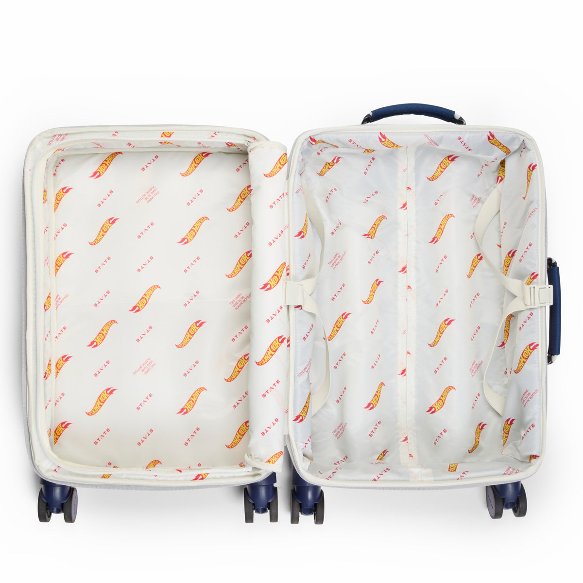 STATE x Hot Wheels™ Logan Carry-On Suitcase Hot Wheels™ Flames | State Bags New