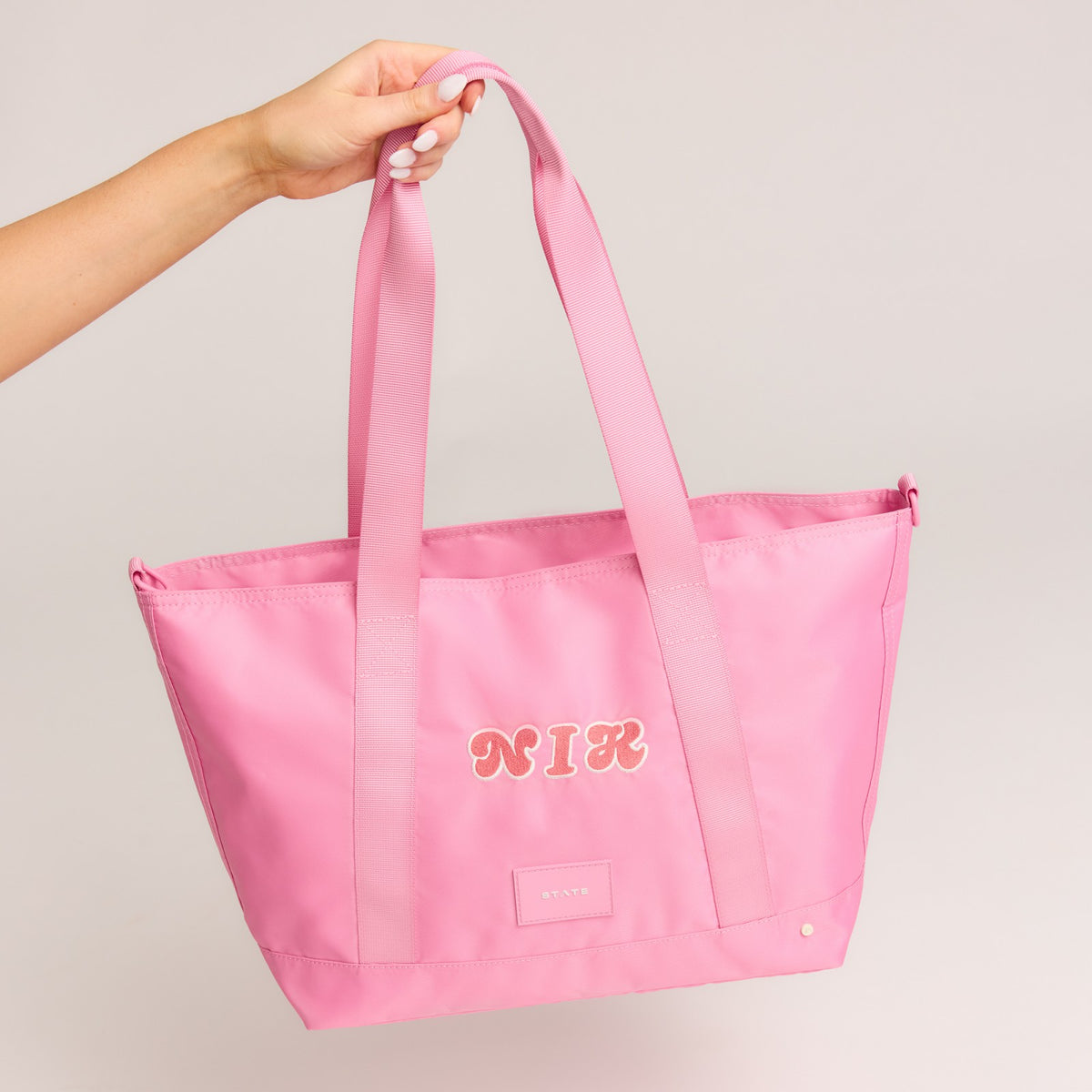 Graham Tote Nylon Pink | State Bags Discount