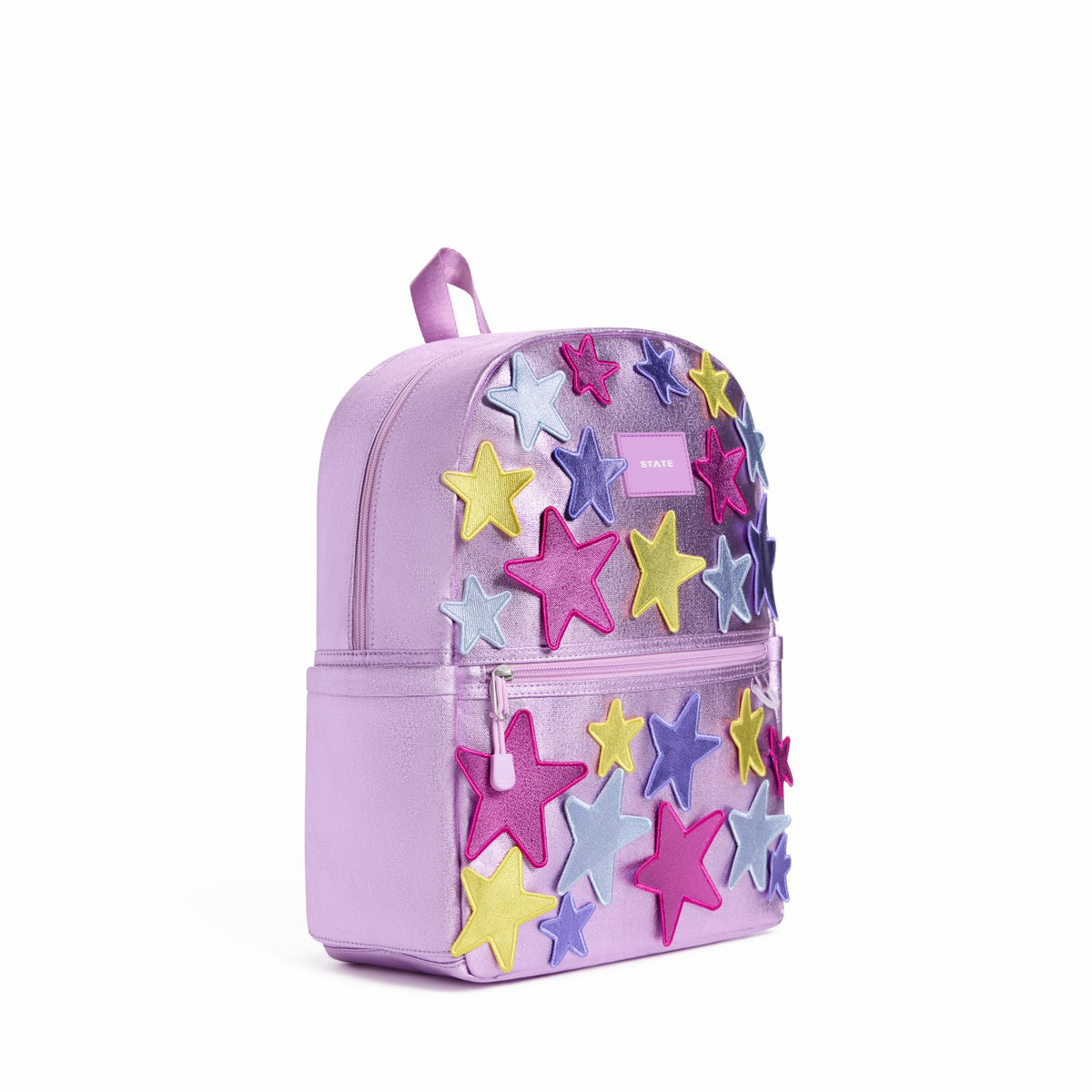 Kane Kids Backpack Metallic 3D Stars | State Bags Exclusive