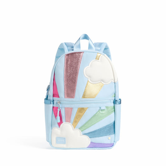 Kane Kids Mini Backpack Recycled Polycanvas Rainbow Cloud | State Bags New