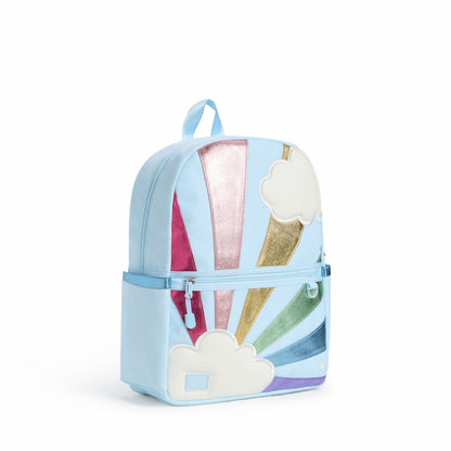 Kane Kids Backpack Polyester Canvas Rainbow Cloud | State Bags Exclusive