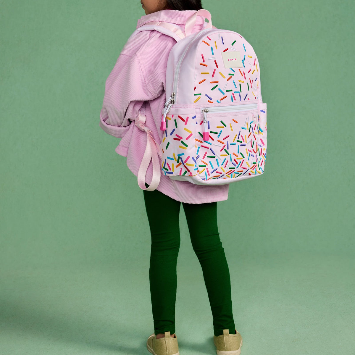 Kane Kids Mini Backpack Recycled Polycanvas Sprinkles | State Bags Trending