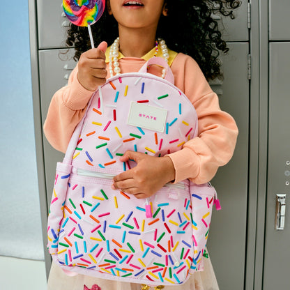 Kane Kids Mini Backpack Recycled Polycanvas Sprinkles | State Bags Trending