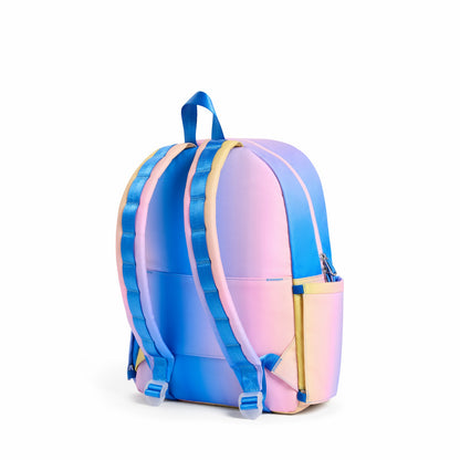 Kane Kids Backpack Polyester Canvas Blue/Pink/Yellow Gradient | State Bags Featured