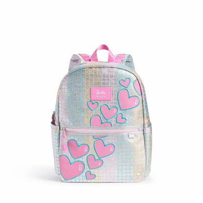 STATE x Barbie™ Kane Backpack Barbie Multi Grid Hearts | State Bags Great Value