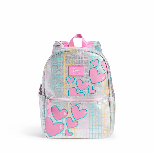 STATE x Barbie™ Kane Backpack Barbie Multi Grid Hearts | State Bags Great Value