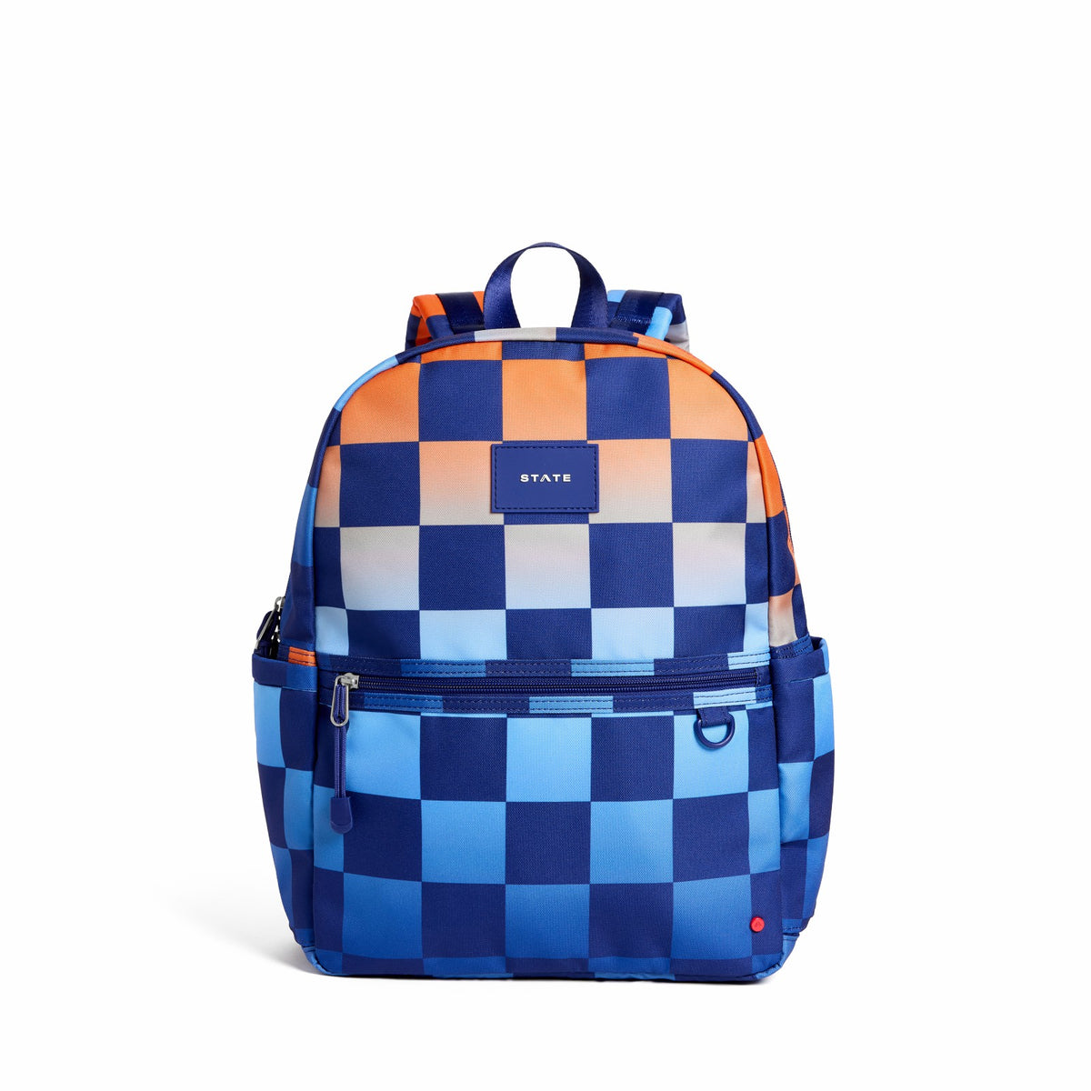 Kane Kids Travel Backpack Printed Canvas Gradient Checkerboard | State Bags Discount