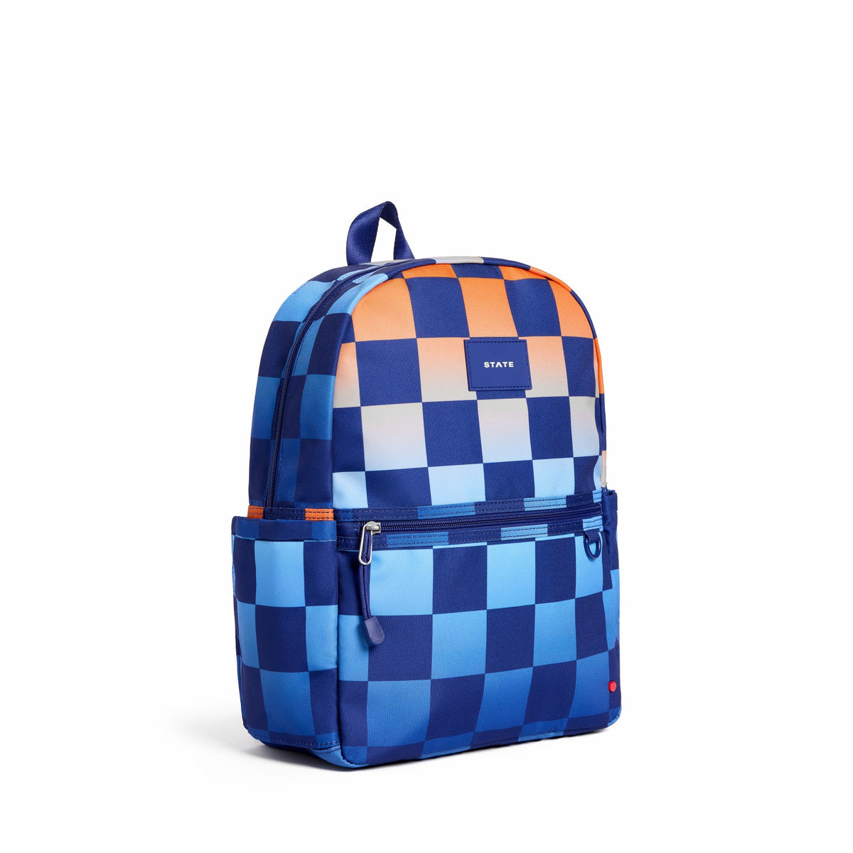 Kane Kids Travel Backpack Printed Canvas Gradient Checkerboard | State Bags Discount
