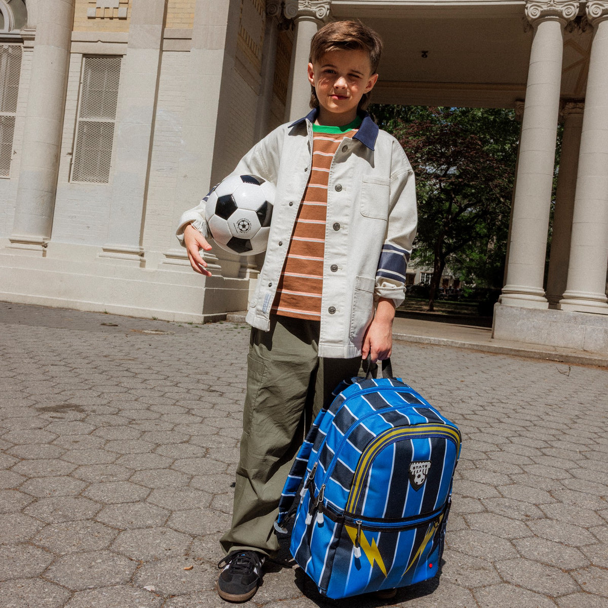 Kane Kids Double Pocket Recycled Polycanvas Soccer Jersey | State Bags Sale