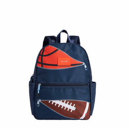 Kane Kids Travel Backpack Printed Canvas Sports | State Bags Latest