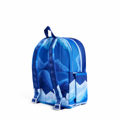 Kane Double Pocket Backpack Recycled Polycanvas Mountains | State Bags Exclusive