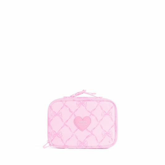 STATE x LoveShackFancy Rodgers Lunch Box Baby Bow / Pink Peppermint | State Bags Discount