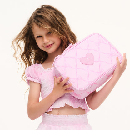 STATE x LoveShackFancy Rodgers Lunch Box Baby Bow / Pink Peppermint | State Bags Discount