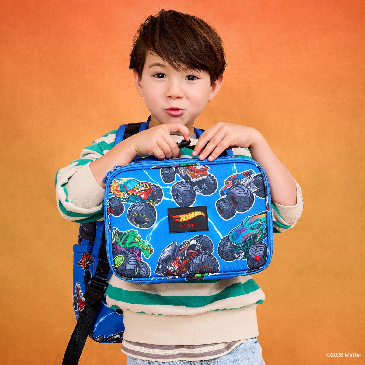 STATE x Hot Wheels™ Rodgers Lunch Box Hot Wheels™ Falling Trucks | State Bags Best Price