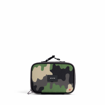 Rodgers Lunch Box Recycled Polyester Canvas Camo Drip | State Bags Essential