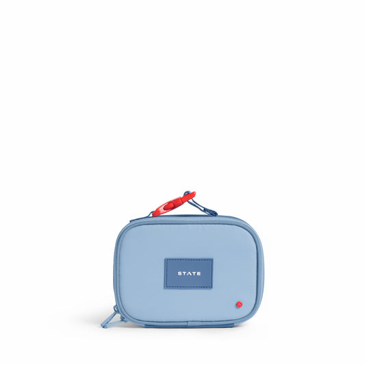 STATE Bags - Mini Rodgers Snack Pack Blue/Light Blue Colorblock | State Bags Discount