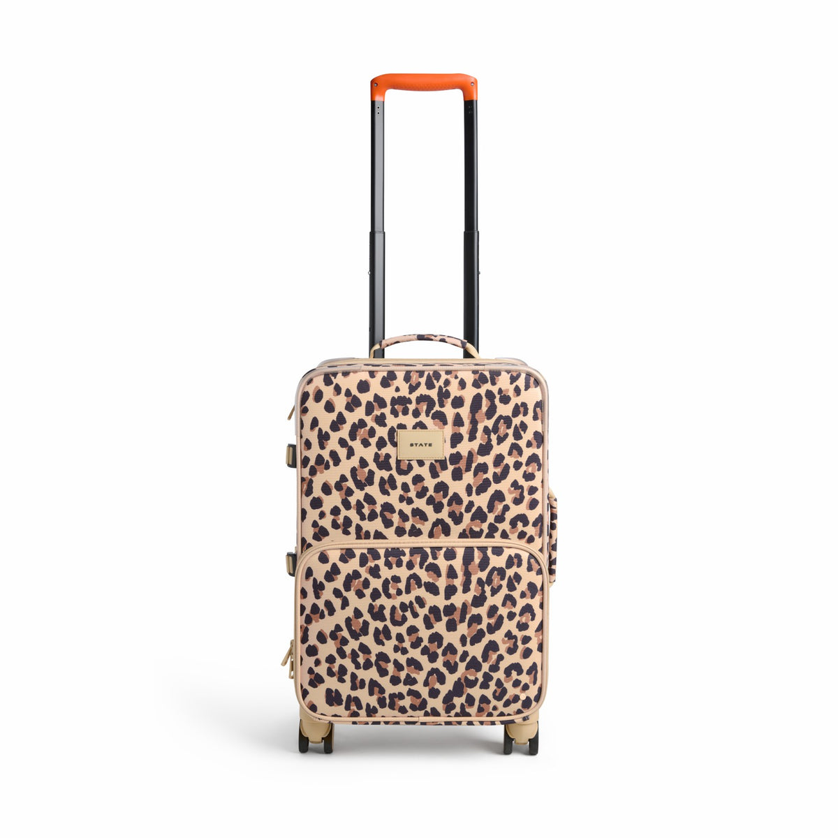 Logan Carry-On Suitcase Leopard | State Bags Essential