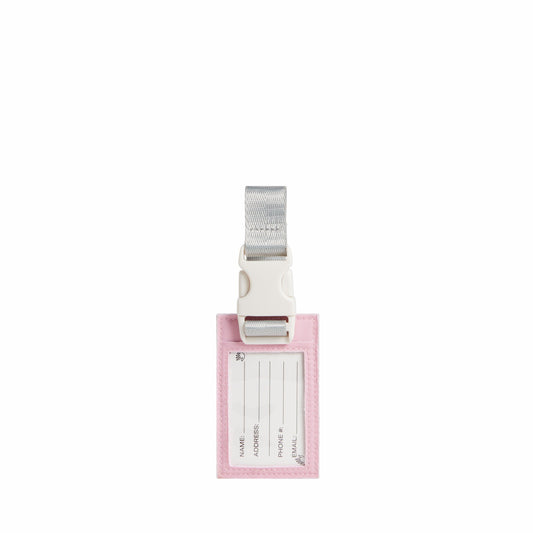 Logan Luggage Tag Metallic Pink/Silver | State Bags Special Offer