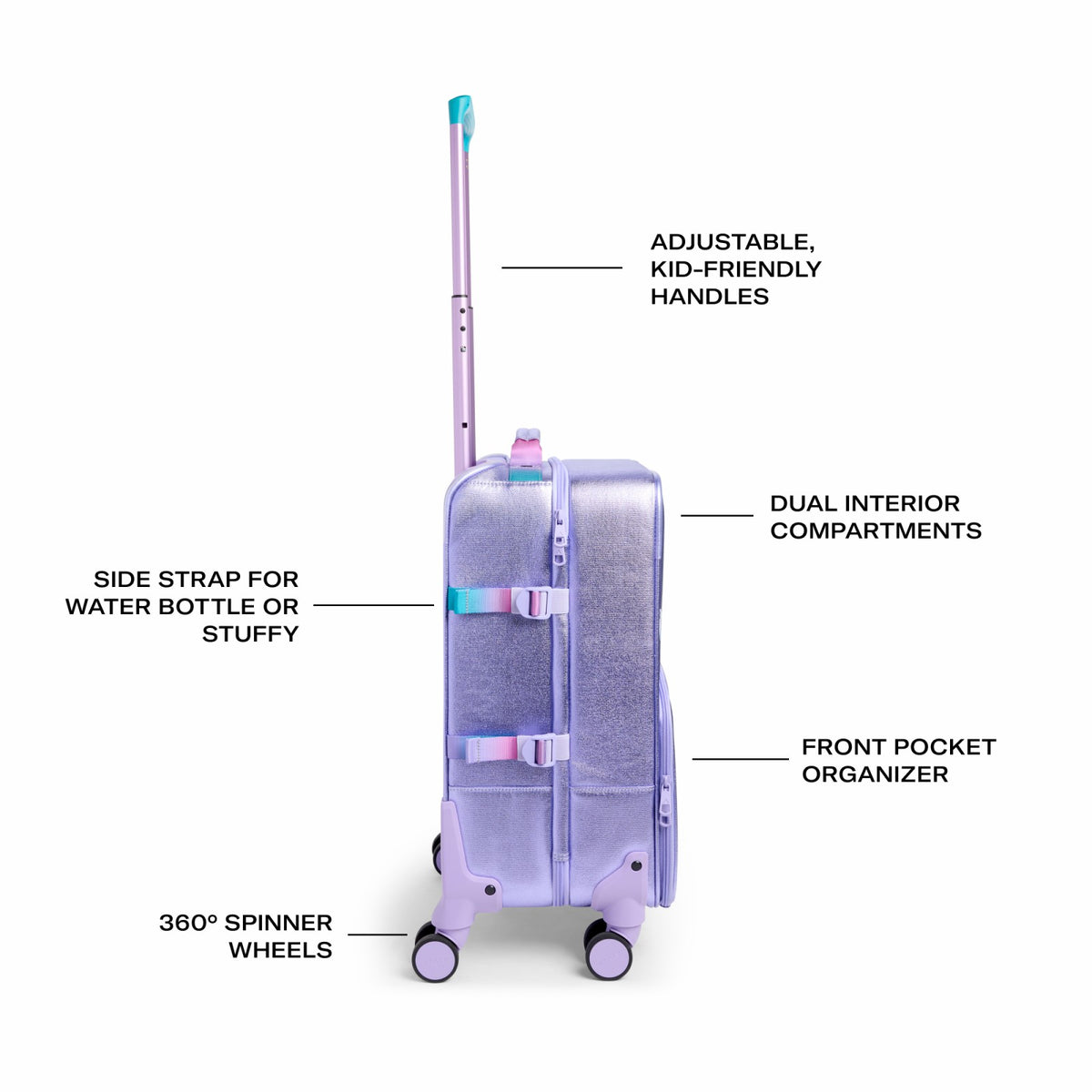 Logan Suitcase Metallic Butterfly | State Bags Everyday