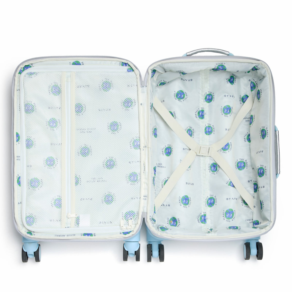 Logan Carry-On Suitcase Metallic Graffiti | State Bags Featured