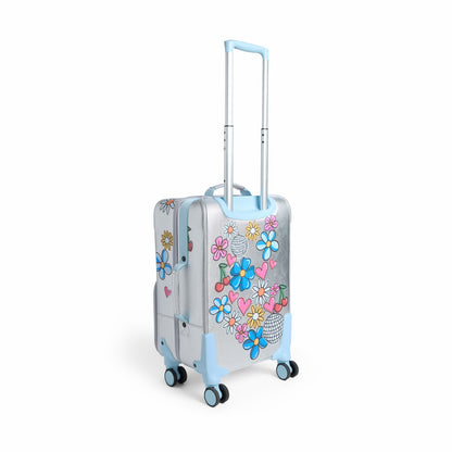 Logan Carry-On Suitcase Metallic Graffiti | State Bags Featured