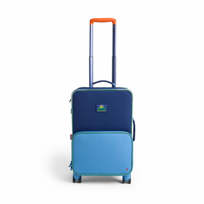 Logan Carry-On Suitcase Blue Green Orange | State Bags Recommended
