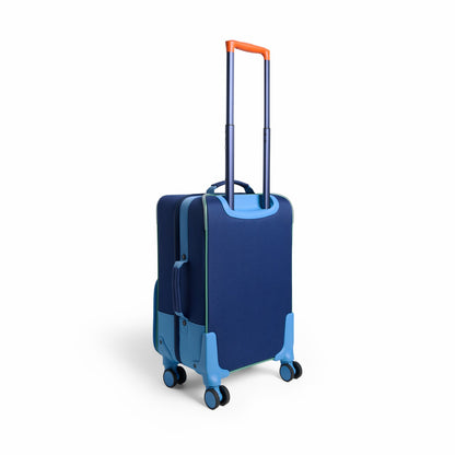 Logan Carry-On Suitcase Blue Green Orange | State Bags Recommended