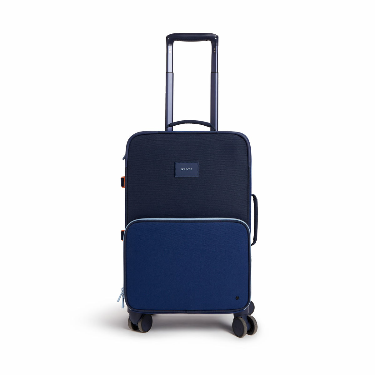 Logan Suitcase Polyester Canvas Navy | State Bags New