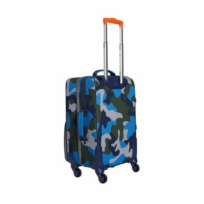 Logan Suitcase Printed Canvas Camo | State Bags Premium