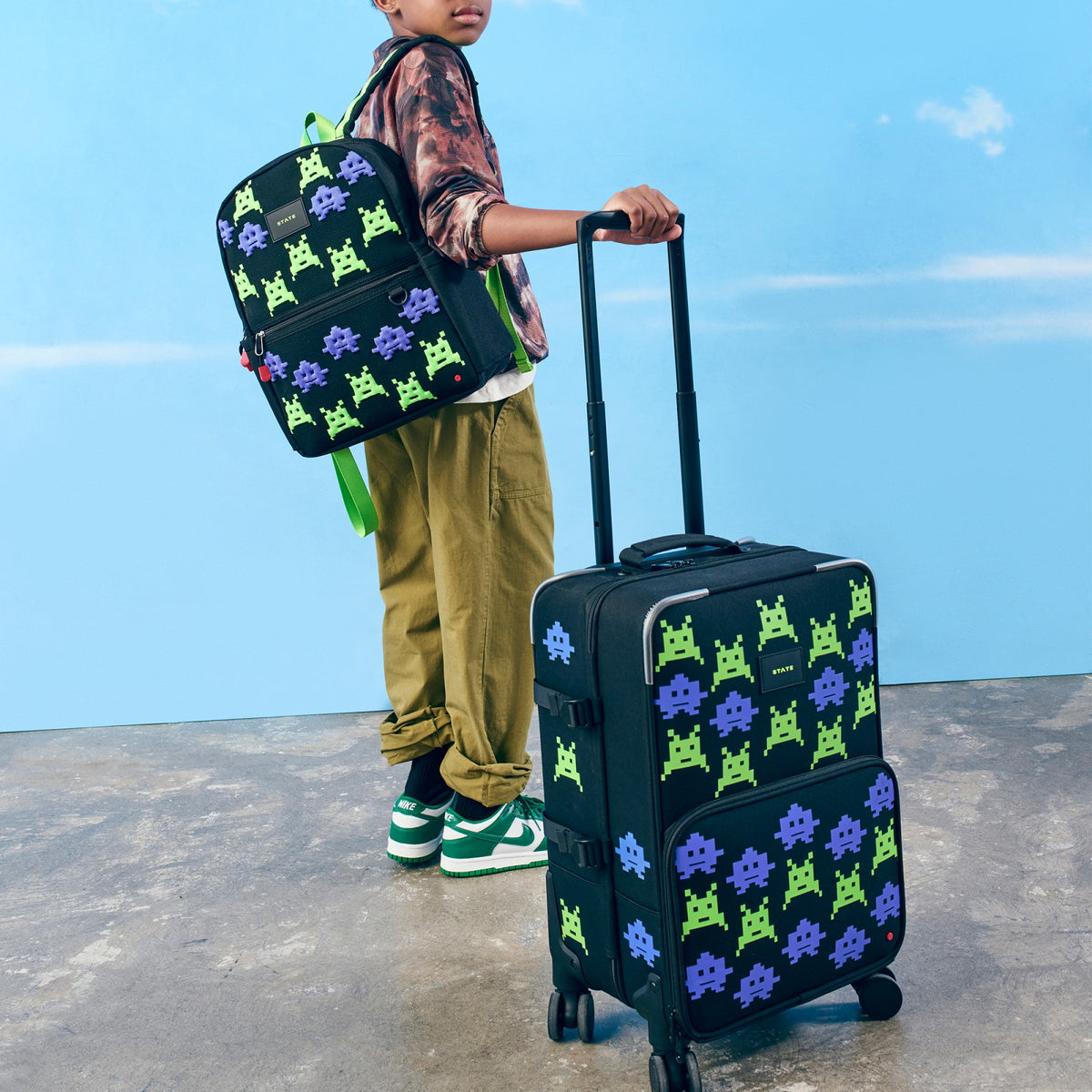 Logan Suitcase Recycled Polycanvas Arcade | State Bags Hot Sale