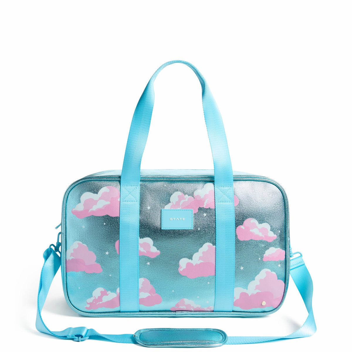 Rockaway Duffle Metallic Clouds | State Bags New