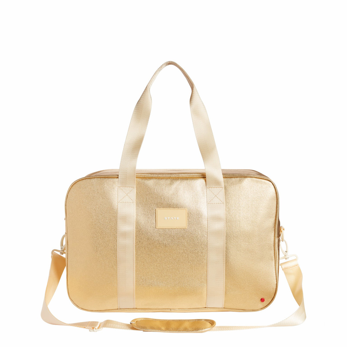 Rockaway Duffle Metallic Gold | State Bags Popular