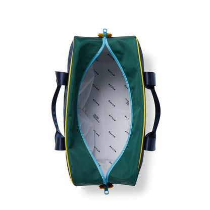 Rockaway Duffle Polyester Canvas Green/Navy | State Bags Best Seller