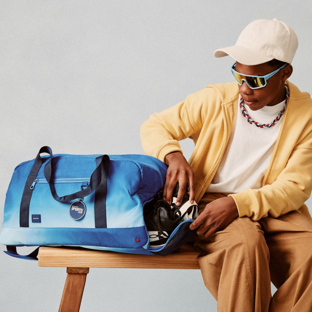 Fenway Sports Duffle Blue Gradient | State Bags Best Price