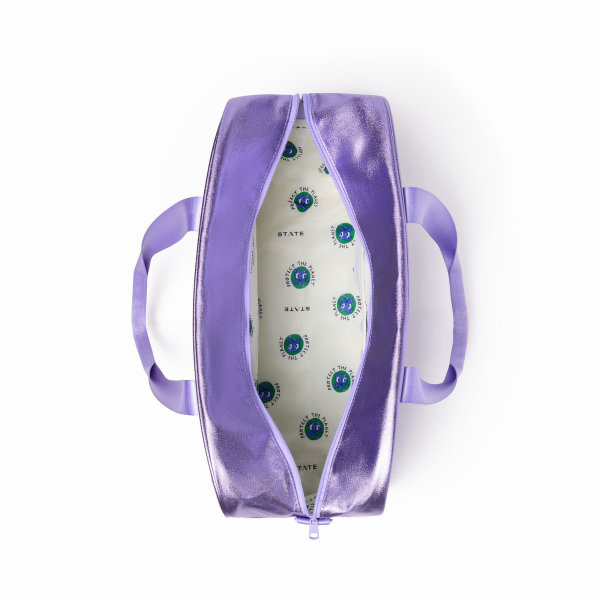 Rockaway Duffle Metallic 3D Hearts | State Bags Discount