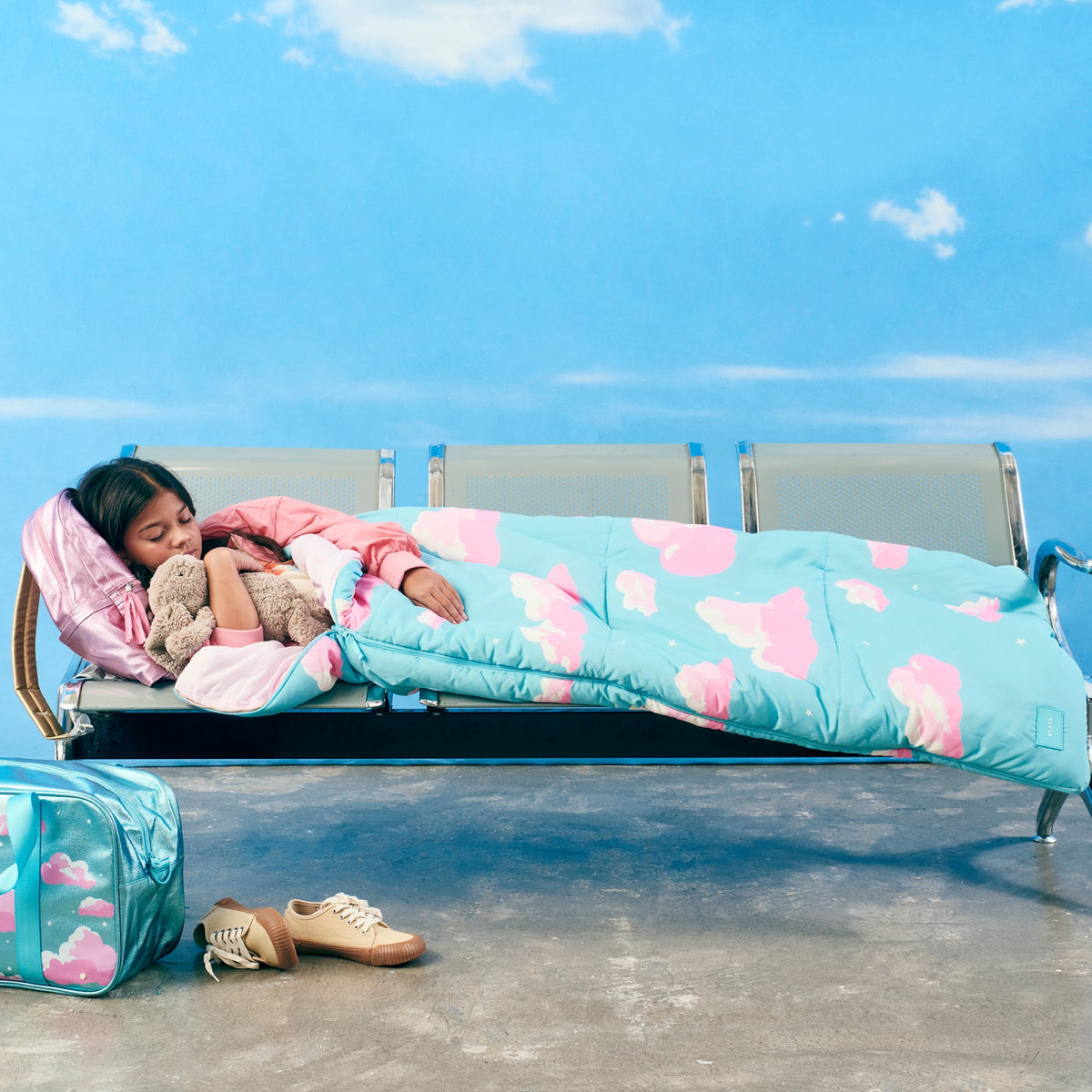 Redwood Sleeping Bag 70D Poly Clouds | State Bags Best Price