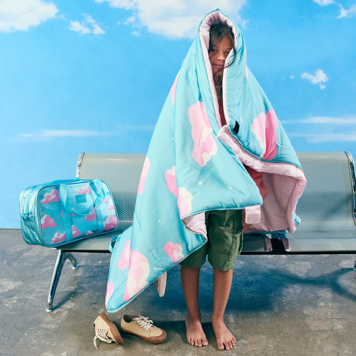 Redwood Sleeping Bag 70D Poly Clouds | State Bags Best Price