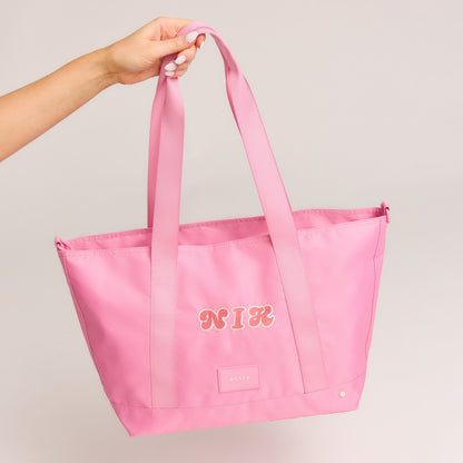 Graham Tote Nylon Pink | State Bags Discount