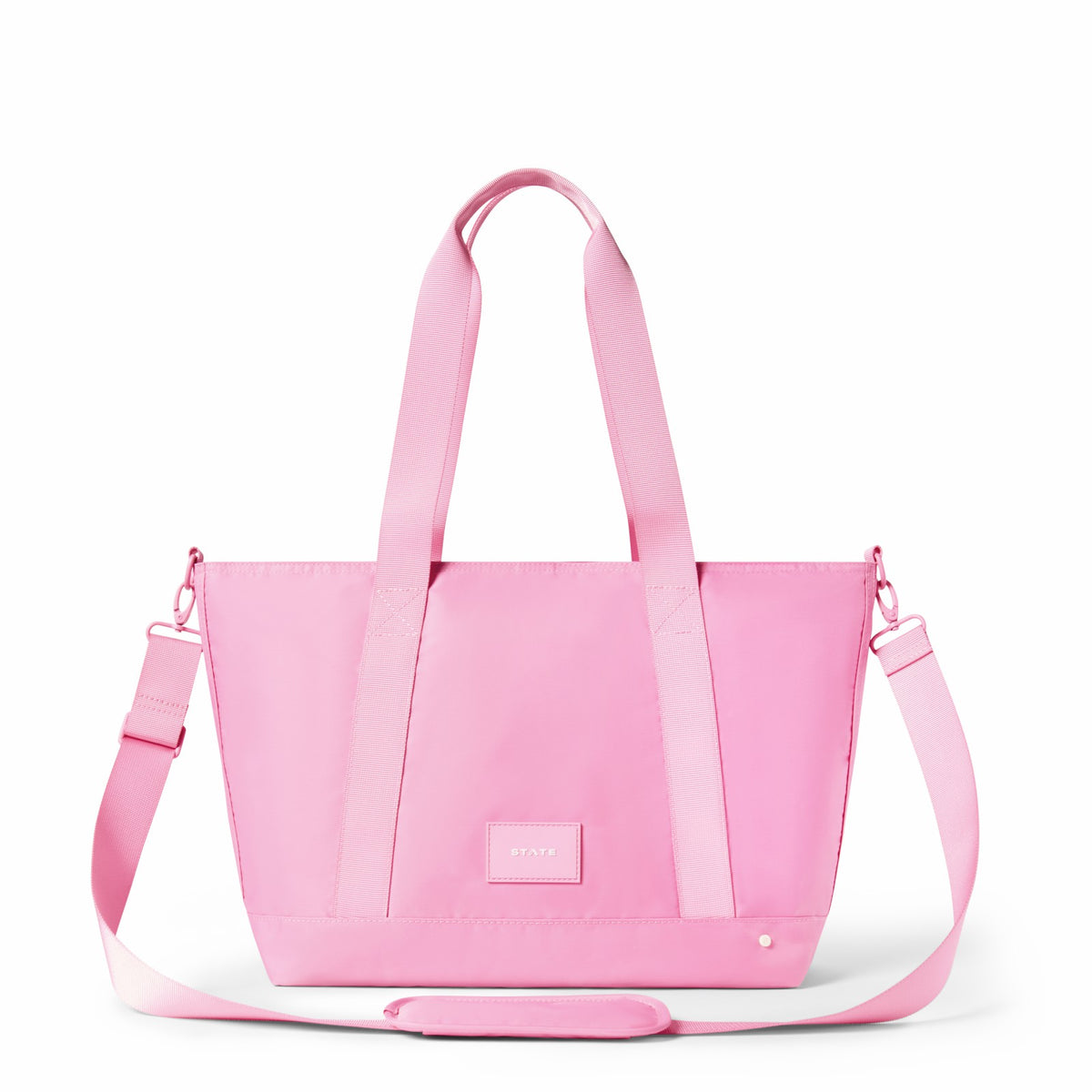 Graham Tote Nylon Pink | State Bags Discount