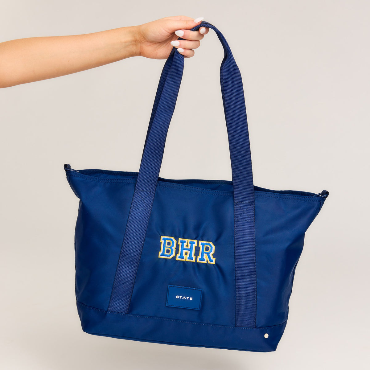 Graham Tote Nylon Navy | State Bags Discount