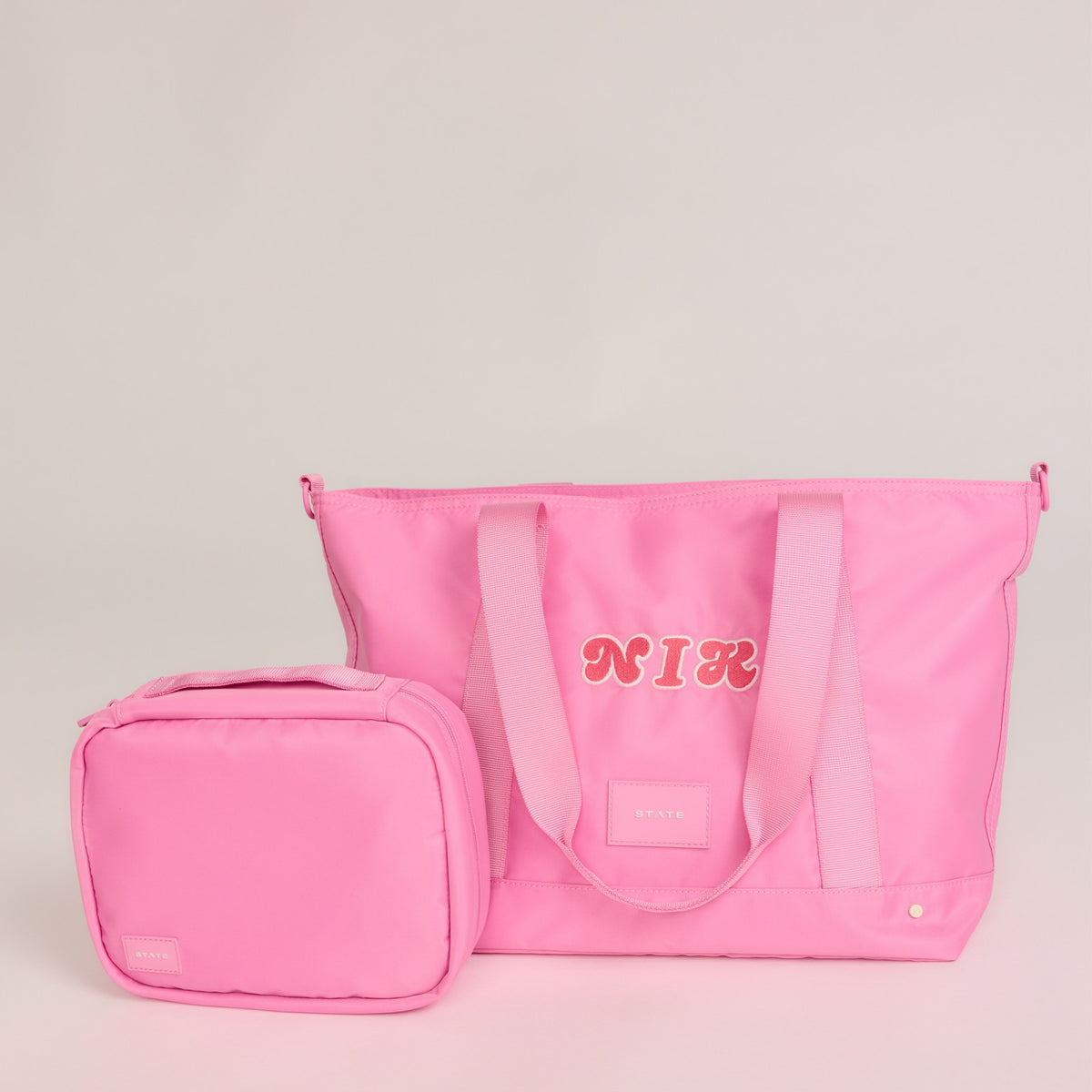Bensen Toiletry Kit Pink | State Bags Smart Buy