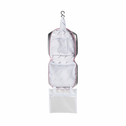 Bensen Toiletry Kit Metallic Pink/Silver | State Bags Popular