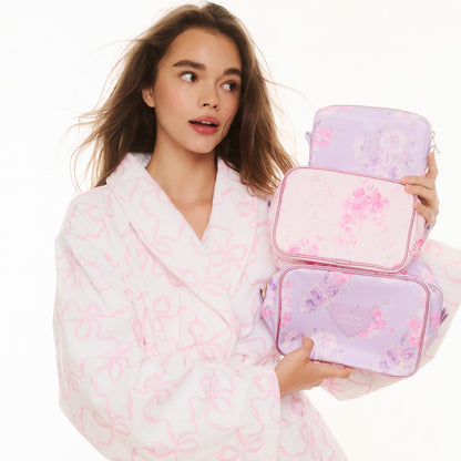 STATE x LoveShackFancy Travel Pouch Set Nylon Confetti Bloom / Wildflower Blue | State Bags Smart Buy