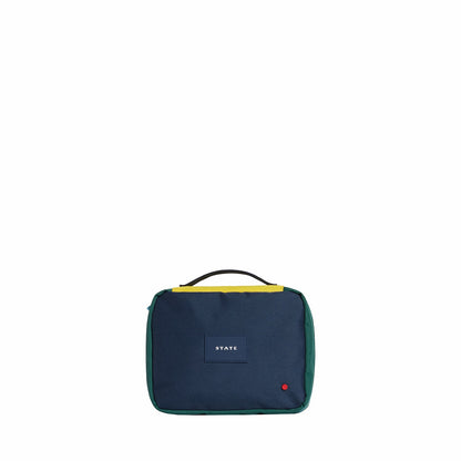 Laguardia Dopp Kit Color Block Green/Navy | State Bags Popular