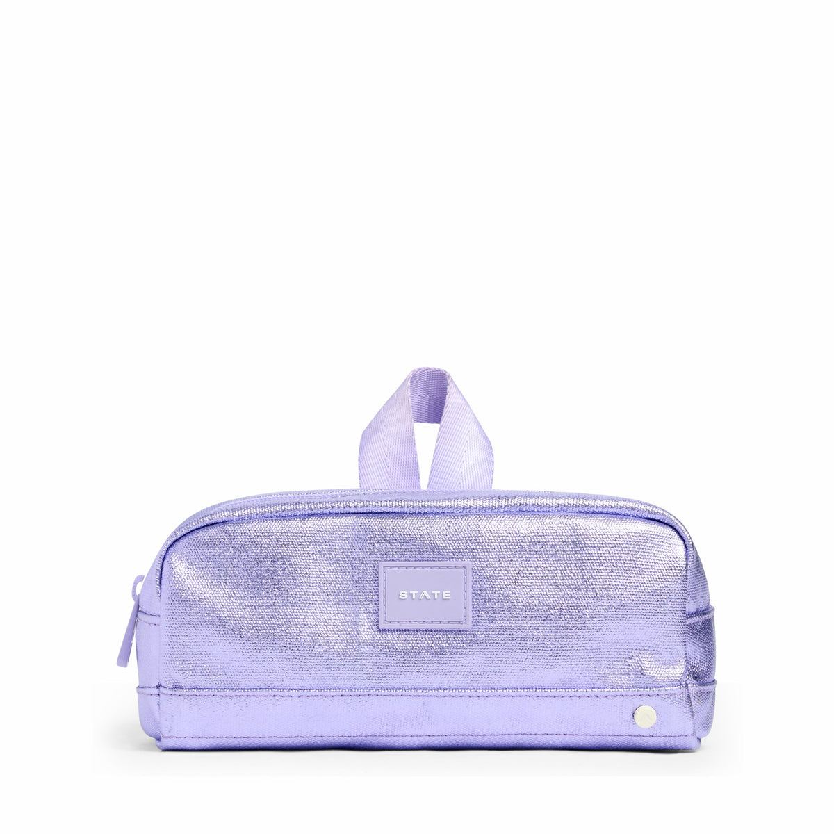 Clinton Pencil Case Metallic Lilac | State Bags Value