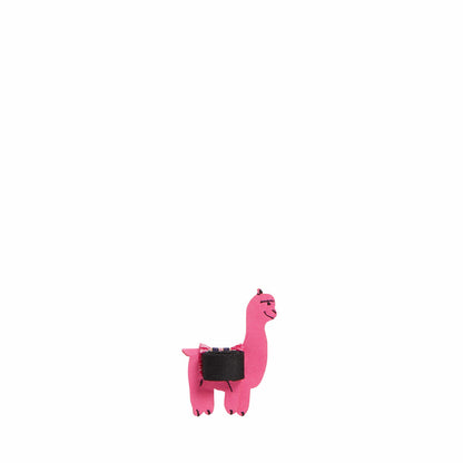 Alpaca Charm in Pink | State Bags Quality
