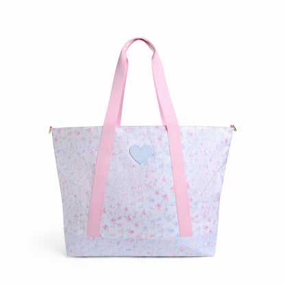 STATE x LoveShack Fancy Graham XL Tote Confetti Bloom / Wildflower Blue | State Bags Recommended