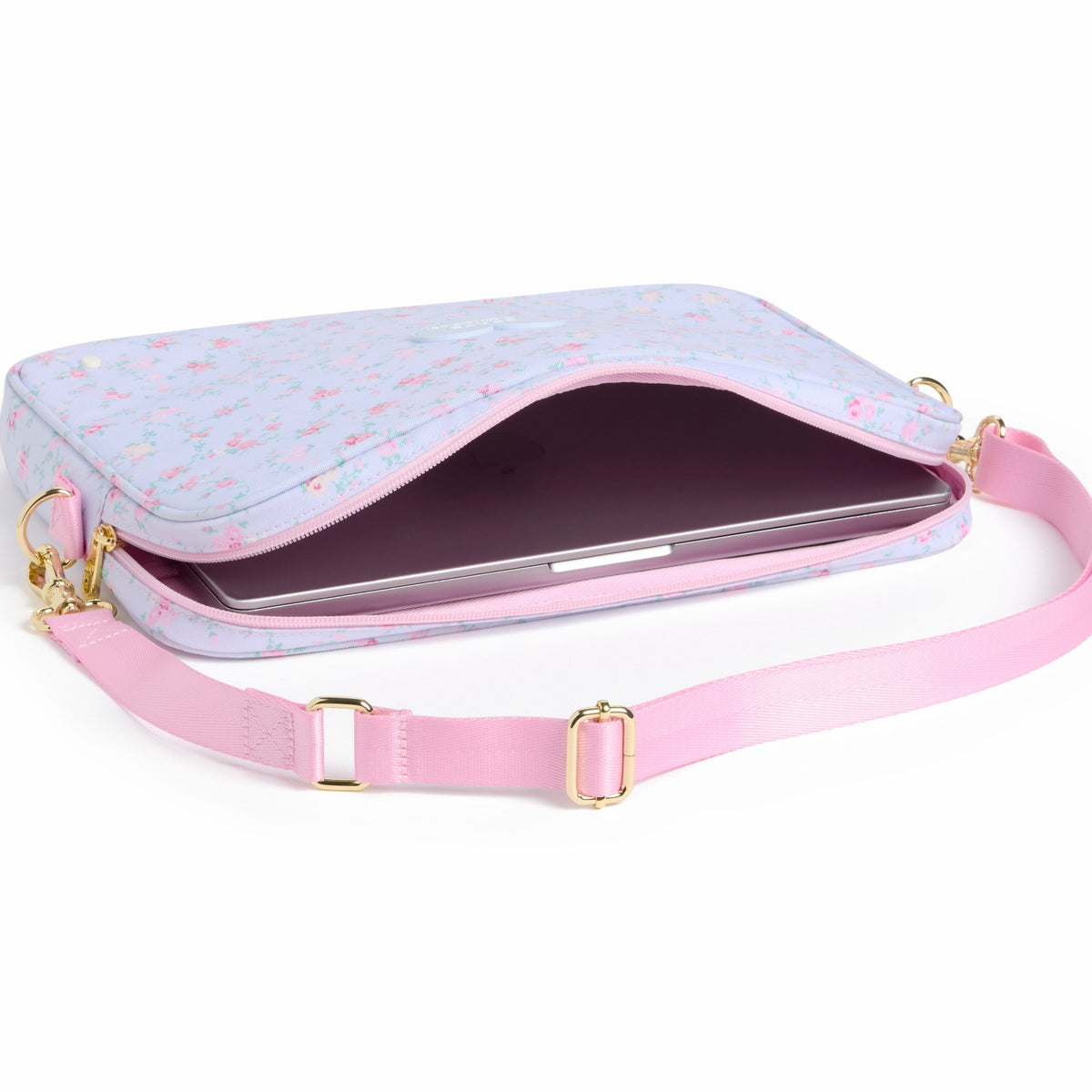 STATE x LoveShackFancy Allen Laptop Case Wildflower Blue | State Bags Hot Sale