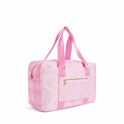 STATE x LoveShackFancy Wellington Weekender Nylon Pink Vanilla | State Bags Best Seller